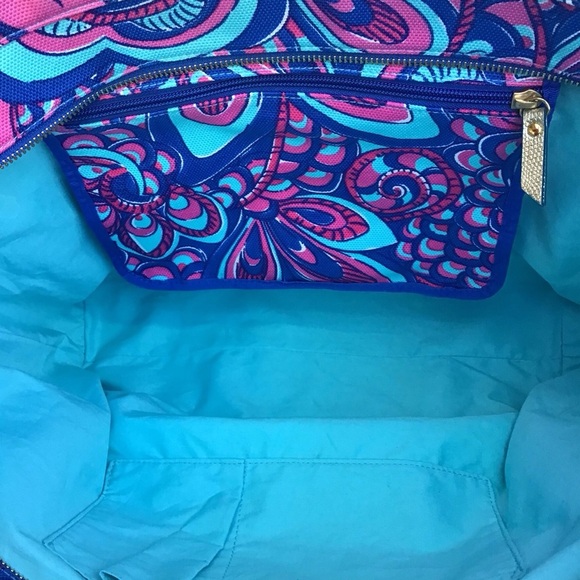 Lilly Pulitzer Paisley Canvas Tote - Picture 6 of 10